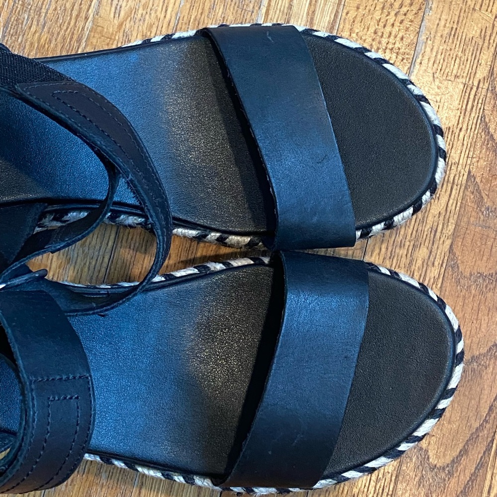 Sorel Cameron Platform Sandals Size 9.5 Black - Picture 9 of 14